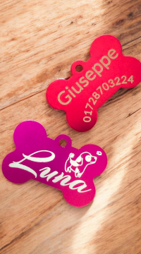 🐾 Personalisierbare Hundemarke